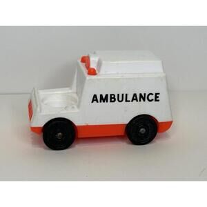 Vintage Fisher Price Little People Ambulance
